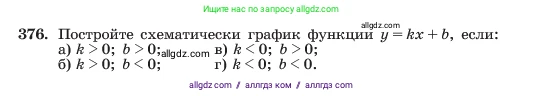 Алгебра, 7 класс Учебник, авторы: Макарычев Юрий Николаевич, Миндюк Нора Григорьевна, Нешков Константин Иванович, Суворова Светлана Борисовна, издательство Просвещение, Москва, 2023, белого цвета, страница 92, номер 376, Условие