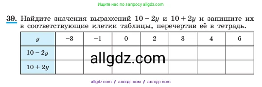 Алгебра, 7 класс Учебник, авторы: Макарычев Юрий Николаевич, Миндюк Нора Григорьевна, Нешков Константин Иванович, Суворова Светлана Борисовна, издательство Просвещение, Москва, 2023, белого цвета, страница 16, номер 39, Условие
