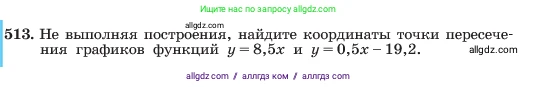 Алгебра, 7 класс Учебник, авторы: Макарычев Юрий Николаевич, Миндюк Нора Григорьевна, Нешков Константин Иванович, Суворова Светлана Борисовна, издательство Просвещение, Москва, 2023, белого цвета, страница 120, номер 513, Условие