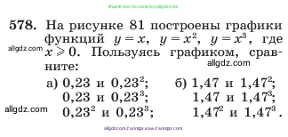 Алгебра, 7 класс Учебник, авторы: Макарычев Юрий Николаевич, Миндюк Нора Григорьевна, Нешков Константин Иванович, Суворова Светлана Борисовна, издательство Просвещение, Москва, 2023, белого цвета, страница 128, номер 578, Условие
