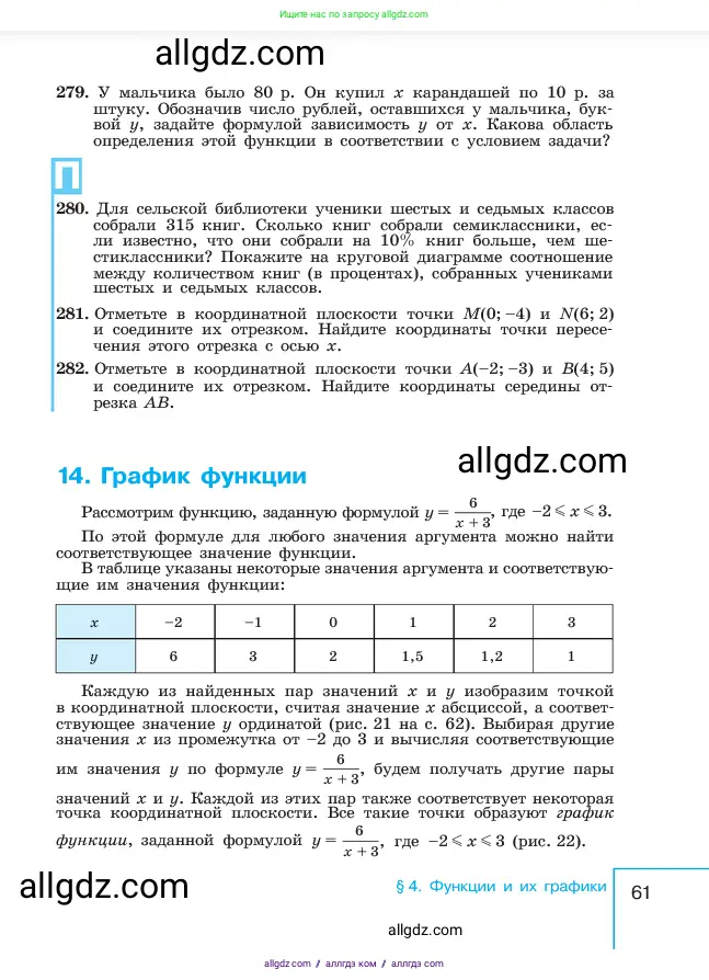 Алгебра, 7 класс Учебник, авторы: Макарычев Юрий Николаевич, Миндюк Нора Григорьевна, Нешков Константин Иванович, Суворова Светлана Борисовна, издательство Просвещение, Москва, 2023, белого цвета, страница 61