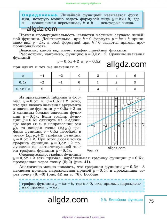 Алгебра, 7 класс Учебник, авторы: Макарычев Юрий Николаевич, Миндюк Нора Григорьевна, Нешков Константин Иванович, Суворова Светлана Борисовна, издательство Просвещение, Москва, 2023, белого цвета, страница 75