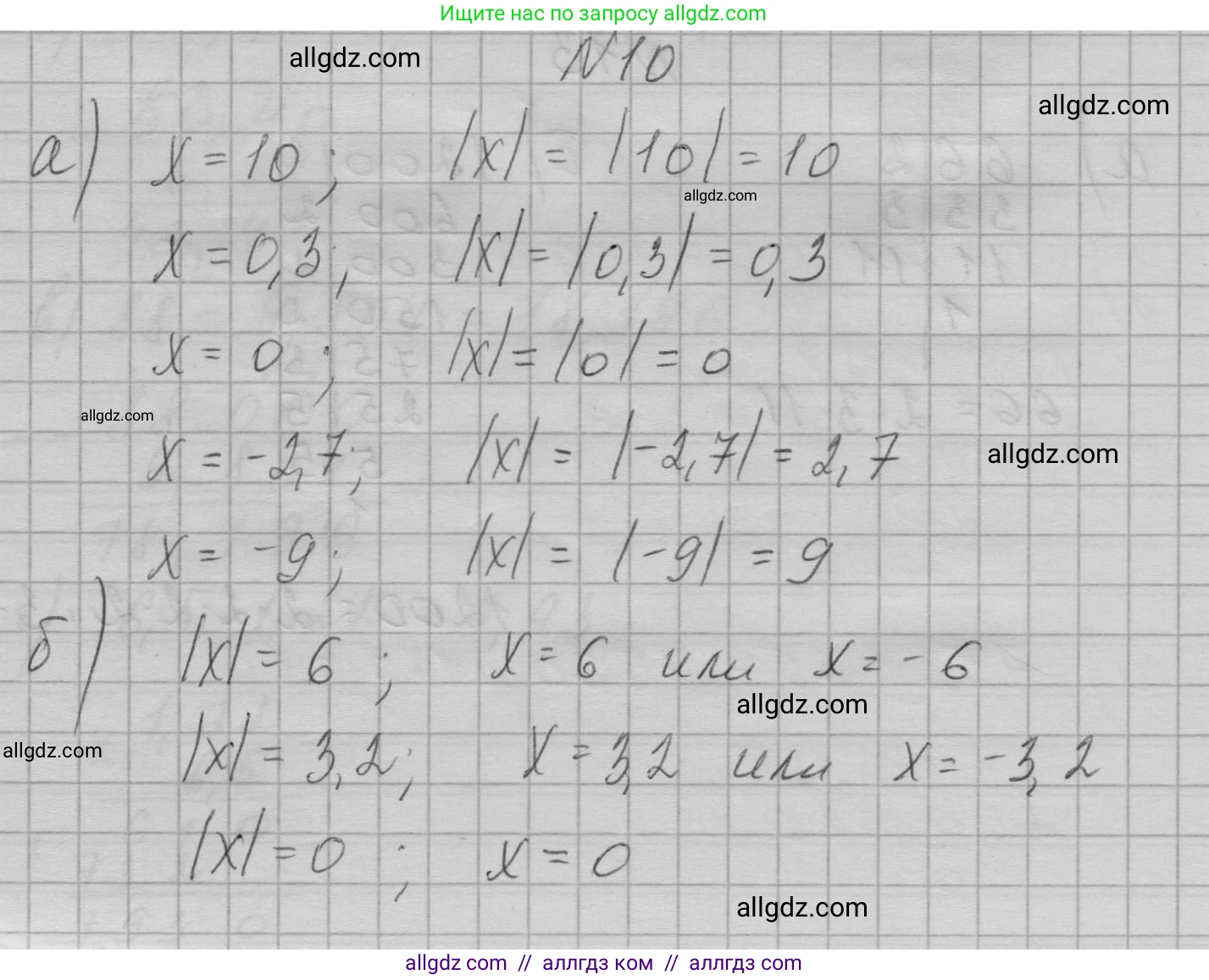Алгебра, 7 класс Учебник, авторы: Макарычев Юрий Николаевич, Миндюк Нора Григорьевна, Нешков Константин Иванович, Суворова Светлана Борисовна, издательство Просвещение, Москва, 2023, белого цвета, страница 11, номер 10, Решение 1
