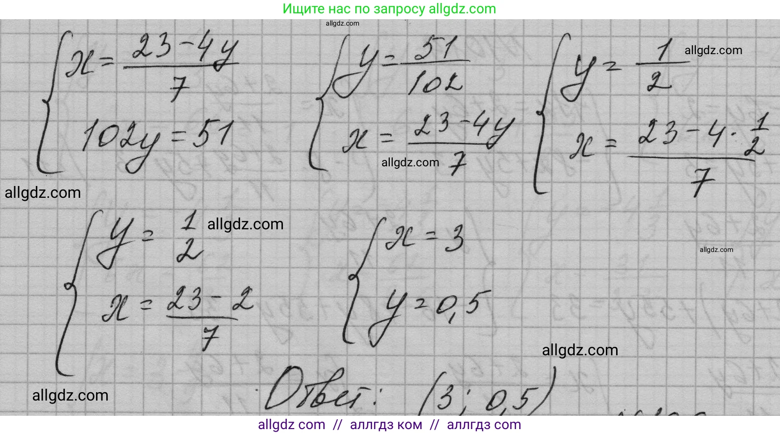 Алгебра, 7 класс Учебник, авторы: Макарычев Юрий Николаевич, Миндюк Нора Григорьевна, Нешков Константин Иванович, Суворова Светлана Борисовна, издательство Просвещение, Москва, 2023, белого цвета, страница 216, номер 1089, Решение 1 (продолжение 2)