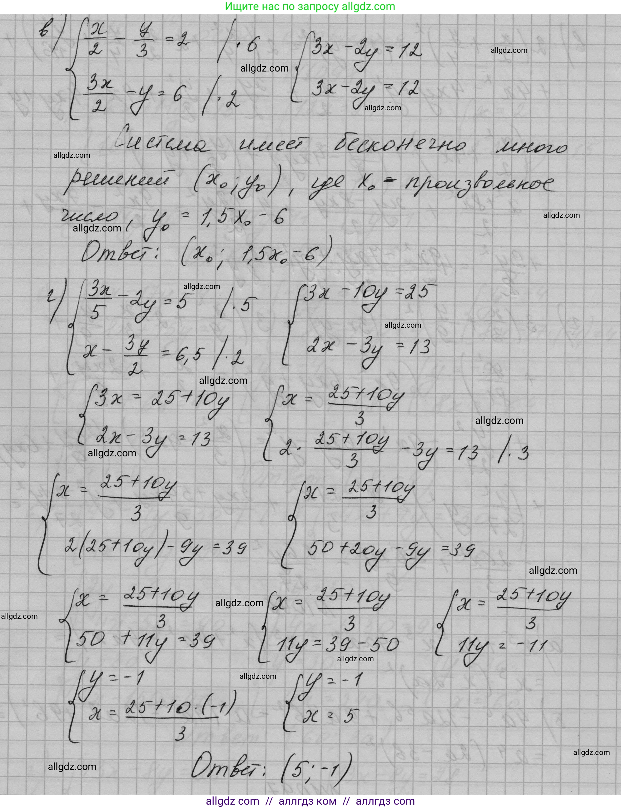 Алгебра, 7 класс Учебник, авторы: Макарычев Юрий Николаевич, Миндюк Нора Григорьевна, Нешков Константин Иванович, Суворова Светлана Борисовна, издательство Просвещение, Москва, 2023, белого цвета, страница 216, номер 1094, Решение 1 (продолжение 2)