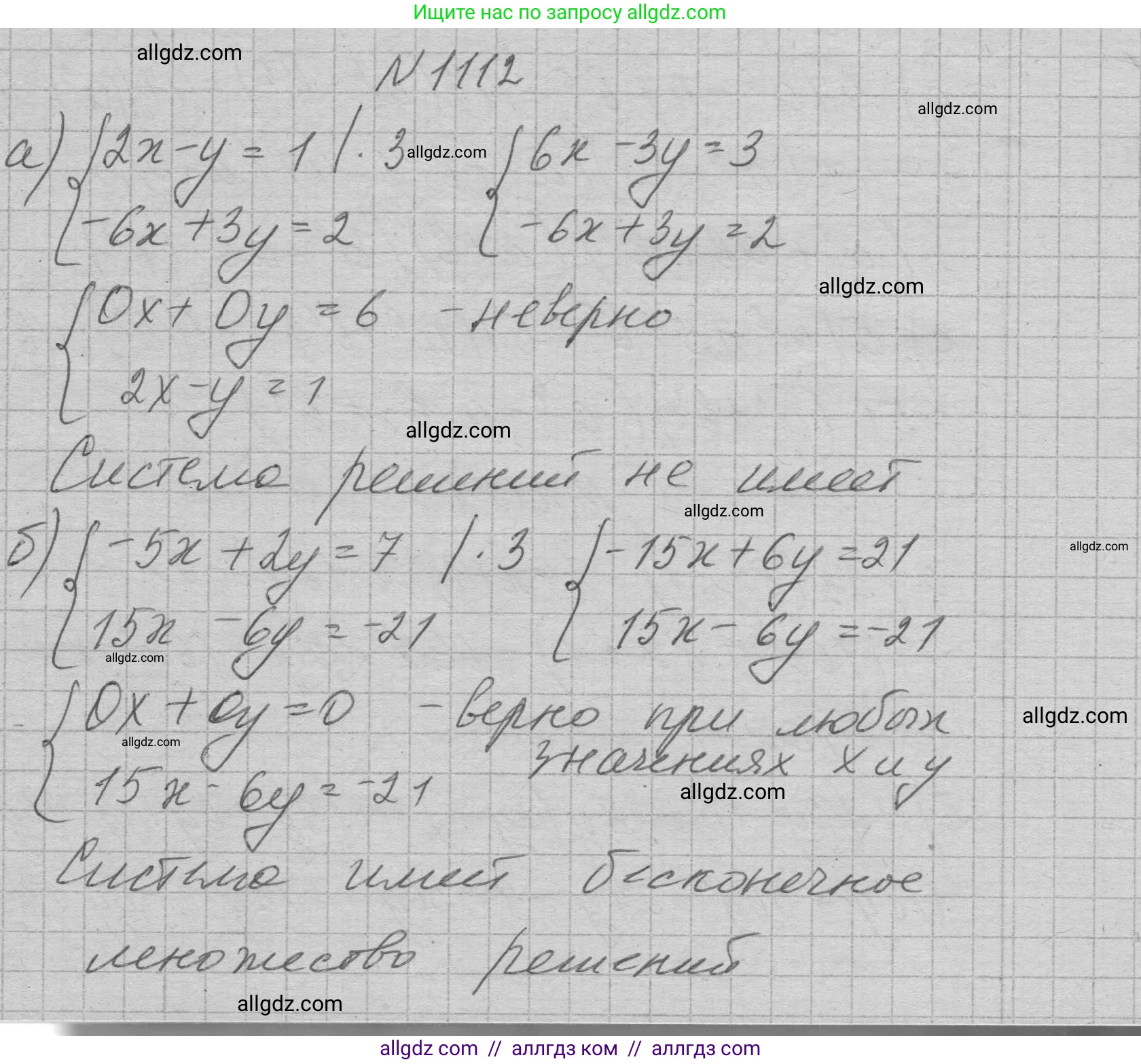 Алгебра, 7 класс Учебник, авторы: Макарычев Юрий Николаевич, Миндюк Нора Григорьевна, Нешков Константин Иванович, Суворова Светлана Борисовна, издательство Просвещение, Москва, 2023, белого цвета, страница 221, номер 1112, Решение 1