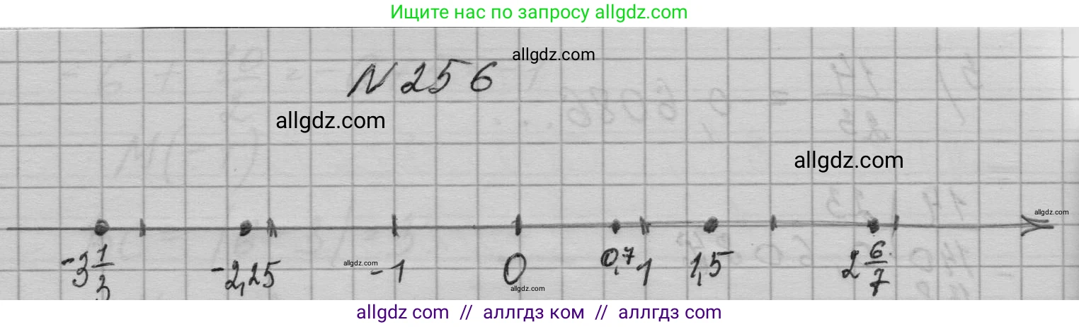 Алгебра, 7 класс Учебник, авторы: Макарычев Юрий Николаевич, Миндюк Нора Григорьевна, Нешков Константин Иванович, Суворова Светлана Борисовна, издательство Просвещение, Москва, 2023, белого цвета, страница 54, номер 256, Решение 1