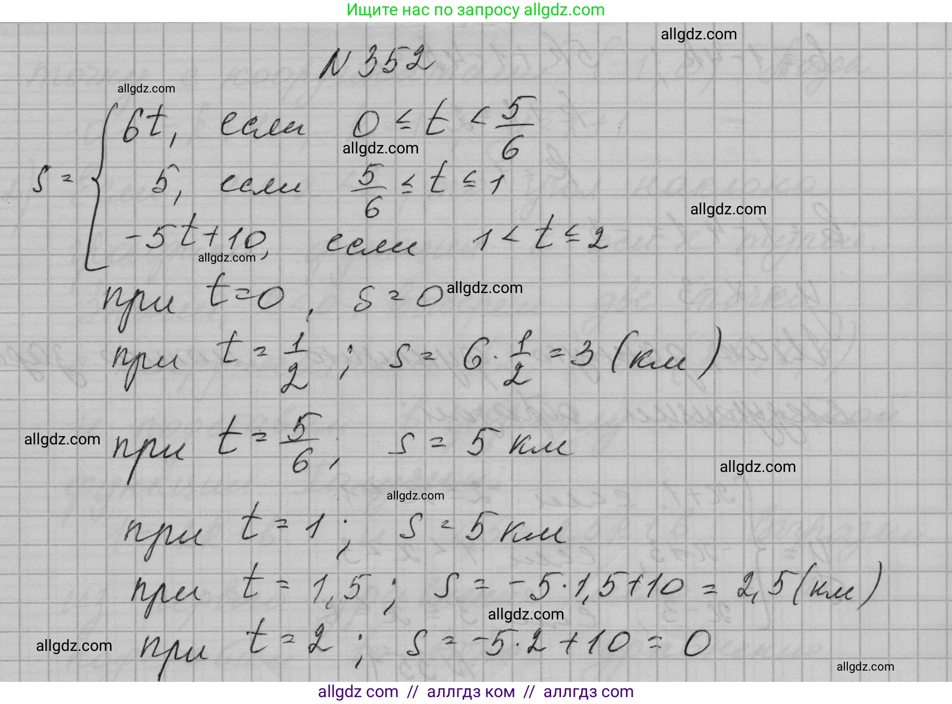 Алгебра, 7 класс Учебник, авторы: Макарычев Юрий Николаевич, Миндюк Нора Григорьевна, Нешков Константин Иванович, Суворова Светлана Борисовна, издательство Просвещение, Москва, 2023, белого цвета, страница 88, номер 352, Решение 1