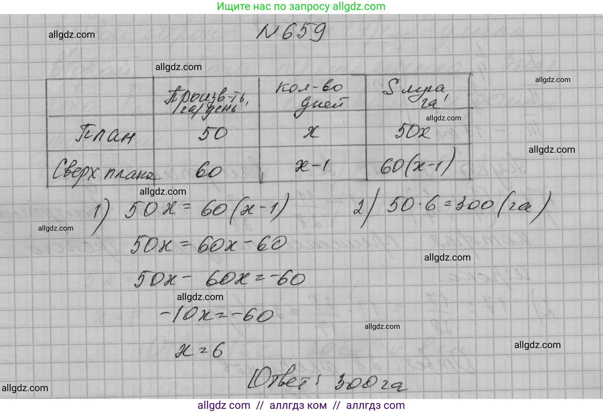 Алгебра, 7 класс Учебник, авторы: Макарычев Юрий Николаевич, Миндюк Нора Григорьевна, Нешков Константин Иванович, Суворова Светлана Борисовна, издательство Просвещение, Москва, 2023, белого цвета, страница 141, номер 659, Решение 1