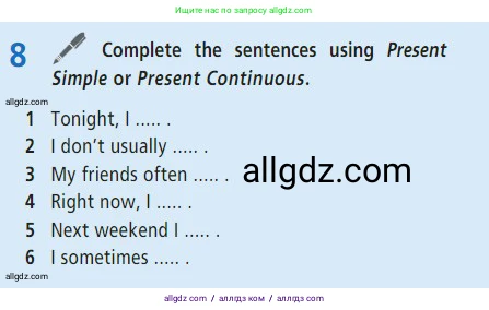 Английский язык (english), 7 класс Учебник (Student's book), авторы: Баранова Ксения Михайловна (Baranova Ksenia), Дули Дженни (Dooley Jenny), Копылова С А, Мильруд Радислав Петрович (Millrood Radislav), Эванс Вирджиния (Evans Virginia), издательство Просвещение, Москва, 2023, белого цвета, страница 11, номер 8, Условие 2023-2027