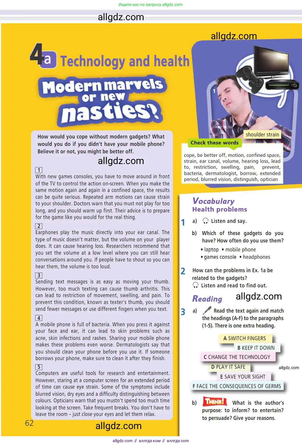 Английский язык (english), 7 класс Учебник (Student's book), авторы: Баранова Ксения Михайловна (Baranova Ksenia), Дули Дженни (Dooley Jenny), Копылова С А, Мильруд Радислав Петрович (Millrood Radislav), Эванс Вирджиния (Evans Virginia), издательство Просвещение, Москва, 2023, белого цвета, страница 62