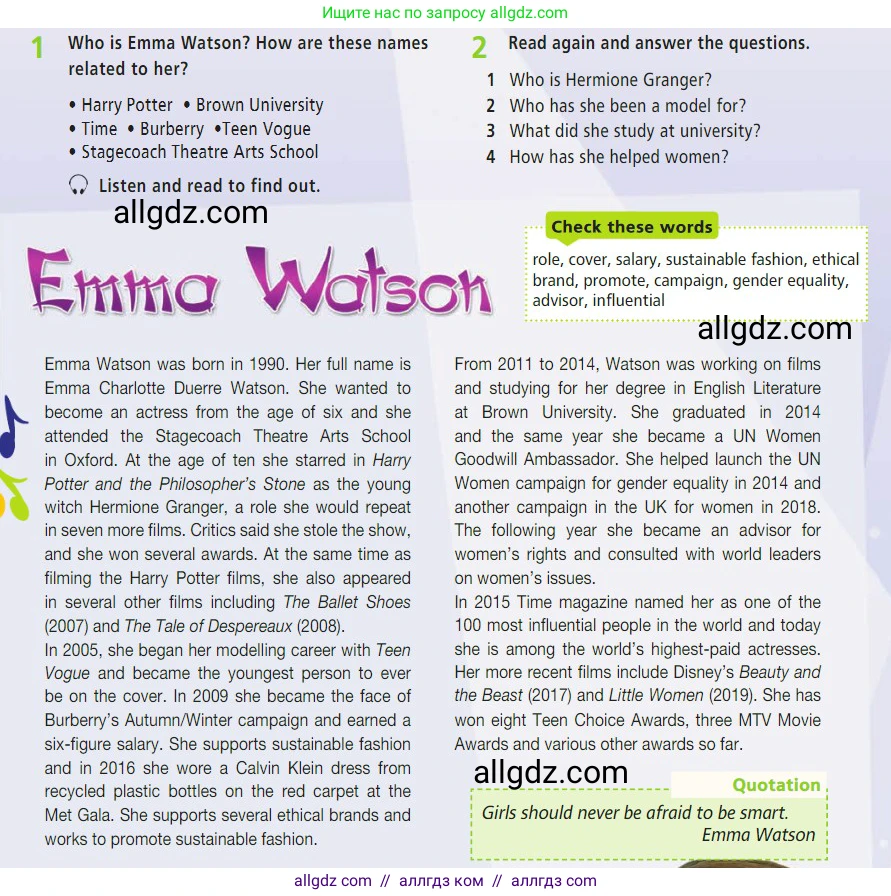 Английский язык (english), 7 класс Учебник (Student's book), авторы: Баранова Ксения Михайловна (Baranova Ksenia), Дули Дженни (Dooley Jenny), Копылова С А, Мильруд Радислав Петрович (Millrood Radislav), Эванс Вирджиния (Evans Virginia), издательство Просвещение, Москва, 2023, белого цвета, страница 30, номер 1, Условие 2023-2027