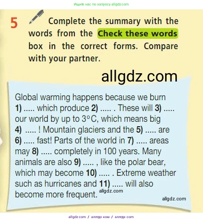 Английский язык (english), 7 класс Учебник (Student's book), авторы: Баранова Ксения Михайловна (Baranova Ksenia), Дули Дженни (Dooley Jenny), Копылова С А, Мильруд Радислав Петрович (Millrood Radislav), Эванс Вирджиния (Evans Virginia), издательство Просвещение, Москва, 2023, белого цвета, страница 51, номер 5, Условие 2023-2027