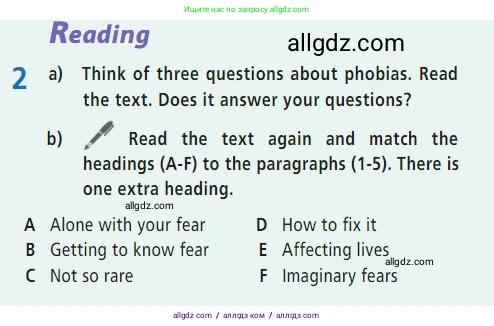 Английский язык (english), 7 класс Учебник (Student's book), авторы: Баранова Ксения Михайловна (Baranova Ksenia), Дули Дженни (Dooley Jenny), Копылова С А, Мильруд Радислав Петрович (Millrood Radislav), Эванс Вирджиния (Evans Virginia), издательство Просвещение, Москва, 2023, белого цвета, страница 70, номер 2, Условие 2023-2027