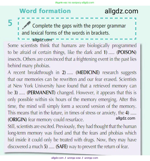 Английский язык (english), 7 класс Учебник (Student's book), авторы: Баранова Ксения Михайловна (Baranova Ksenia), Дули Дженни (Dooley Jenny), Копылова С А, Мильруд Радислав Петрович (Millrood Radislav), Эванс Вирджиния (Evans Virginia), издательство Просвещение, Москва, 2023, белого цвета, страница 77, номер 5, Условие 2023-2027