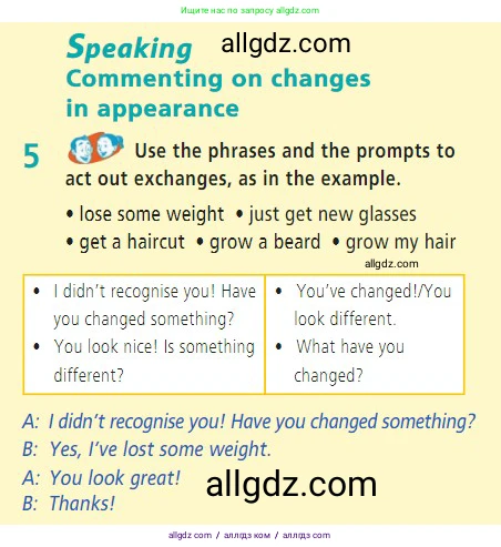 Английский язык (english), 7 класс Учебник (Student's book), авторы: Баранова Ксения Михайловна (Baranova Ksenia), Дули Дженни (Dooley Jenny), Копылова С А, Мильруд Радислав Петрович (Millrood Radislav), Эванс Вирджиния (Evans Virginia), издательство Просвещение, Москва, 2023, белого цвета, страница 90, номер 5, Условие 2023-2027