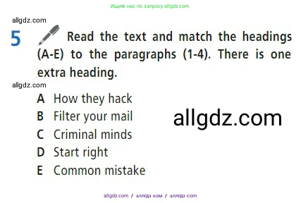 Английский язык (english), 7 класс Учебник (Student's book), авторы: Баранова Ксения Михайловна (Baranova Ksenia), Дули Дженни (Dooley Jenny), Копылова С А, Мильруд Радислав Петрович (Millrood Radislav), Эванс Вирджиния (Evans Virginia), издательство Просвещение, Москва, 2023, белого цвета, страница 104, номер 5, Условие 2023-2027