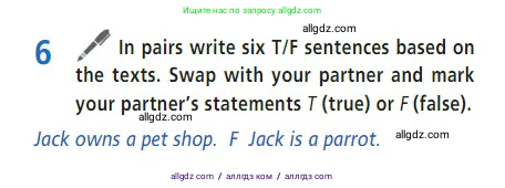 Английский язык (english), 7 класс Учебник (Student's book), авторы: Баранова Ксения Михайловна (Baranova Ksenia), Дули Дженни (Dooley Jenny), Копылова С А, Мильруд Радислав Петрович (Millrood Radislav), Эванс Вирджиния (Evans Virginia), издательство Просвещение, Москва, 2023, белого цвета, страница 107, номер 6, Условие 2023-2027