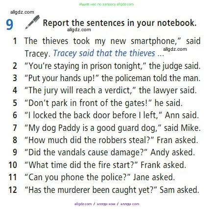 Английский язык (english), 7 класс Учебник (Student's book), авторы: Баранова Ксения Михайловна (Baranova Ksenia), Дули Дженни (Dooley Jenny), Копылова С А, Мильруд Радислав Петрович (Millrood Radislav), Эванс Вирджиния (Evans Virginia), издательство Просвещение, Москва, 2023, белого цвета, страница 107, номер 9, Условие 2023-2027