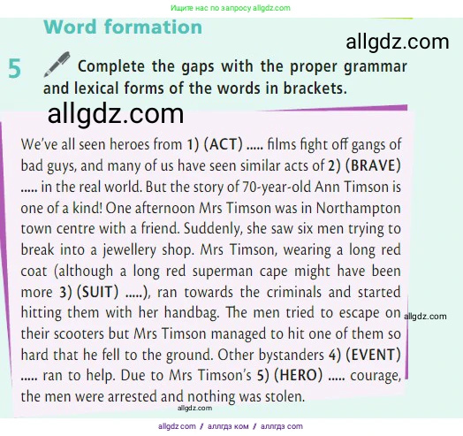 Английский язык (english), 7 класс Учебник (Student's book), авторы: Баранова Ксения Михайловна (Baranova Ksenia), Дули Дженни (Dooley Jenny), Копылова С А, Мильруд Радислав Петрович (Millrood Radislav), Эванс Вирджиния (Evans Virginia), издательство Просвещение, Москва, 2023, белого цвета, страница 113, номер 5, Условие 2023-2027