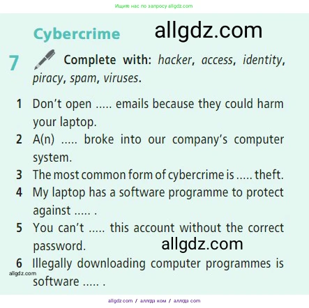 Английский язык (english), 7 класс Учебник (Student's book), авторы: Баранова Ксения Михайловна (Baranova Ksenia), Дули Дженни (Dooley Jenny), Копылова С А, Мильруд Радислав Петрович (Millrood Radislav), Эванс Вирджиния (Evans Virginia), издательство Просвещение, Москва, 2023, белого цвета, страница 137, номер 7, Условие 2023-2027