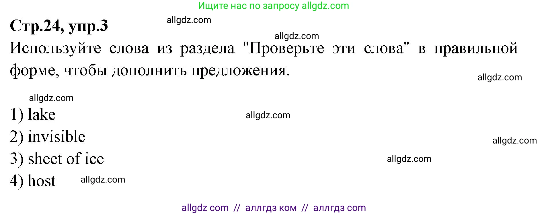 Английский язык (english), 7 класс Учебник (Student's book), авторы: Баранова Ксения Михайловна (Baranova Ksenia), Дули Дженни (Dooley Jenny), Копылова С А, Мильруд Радислав Петрович (Millrood Radislav), Эванс Вирджиния (Evans Virginia), издательство Просвещение, Москва, 2023, белого цвета, страница 24, номер 3, Решение 2023-2027