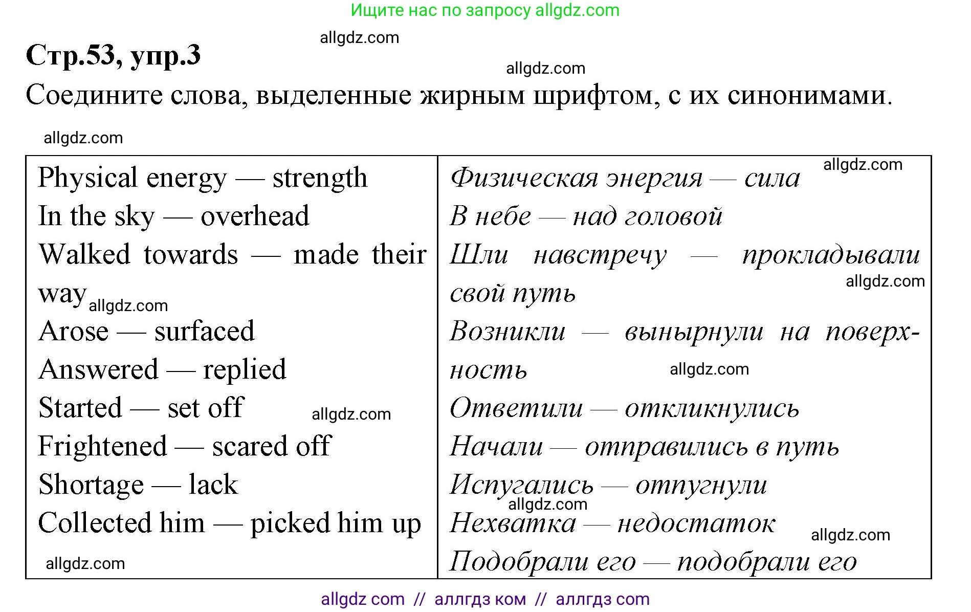 Английский язык (english), 7 класс Учебник (Student's book), авторы: Баранова Ксения Михайловна (Baranova Ksenia), Дули Дженни (Dooley Jenny), Копылова С А, Мильруд Радислав Петрович (Millrood Radislav), Эванс Вирджиния (Evans Virginia), издательство Просвещение, Москва, 2023, белого цвета, страница 53, номер 3, Решение 2023-2027