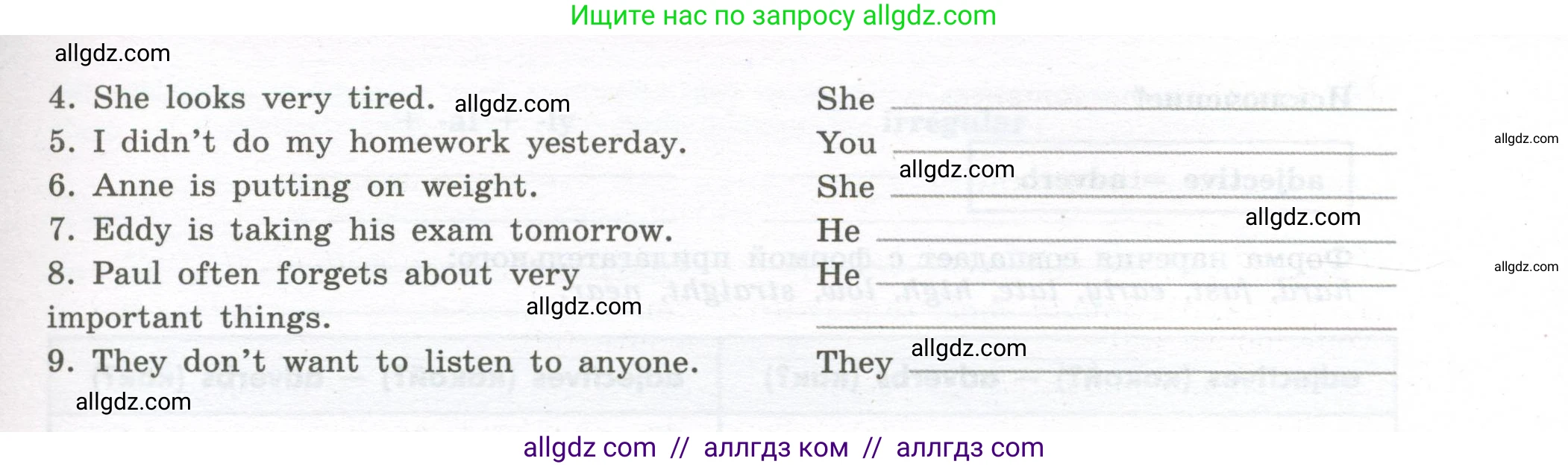 Английский язык (english), 7 класс Грамматический тренажёр, автор: Тимофеева Светлана Леонидовна, издательство Просвещение, Москва, 2023, красного цвета, страница 20, номер 18, Условие 2023-2027 (продолжение 2)