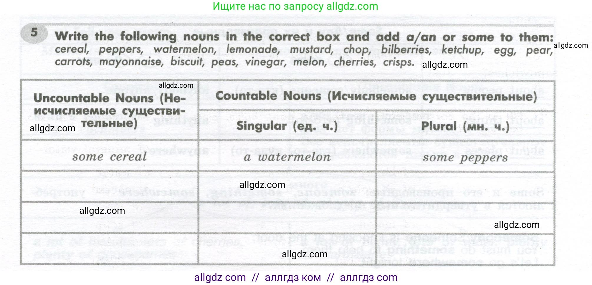 Английский язык (english), 7 класс Грамматический тренажёр, автор: Тимофеева Светлана Леонидовна, издательство Просвещение, Москва, 2023, красного цвета, страница 114, номер 5, Условие 2023-2027