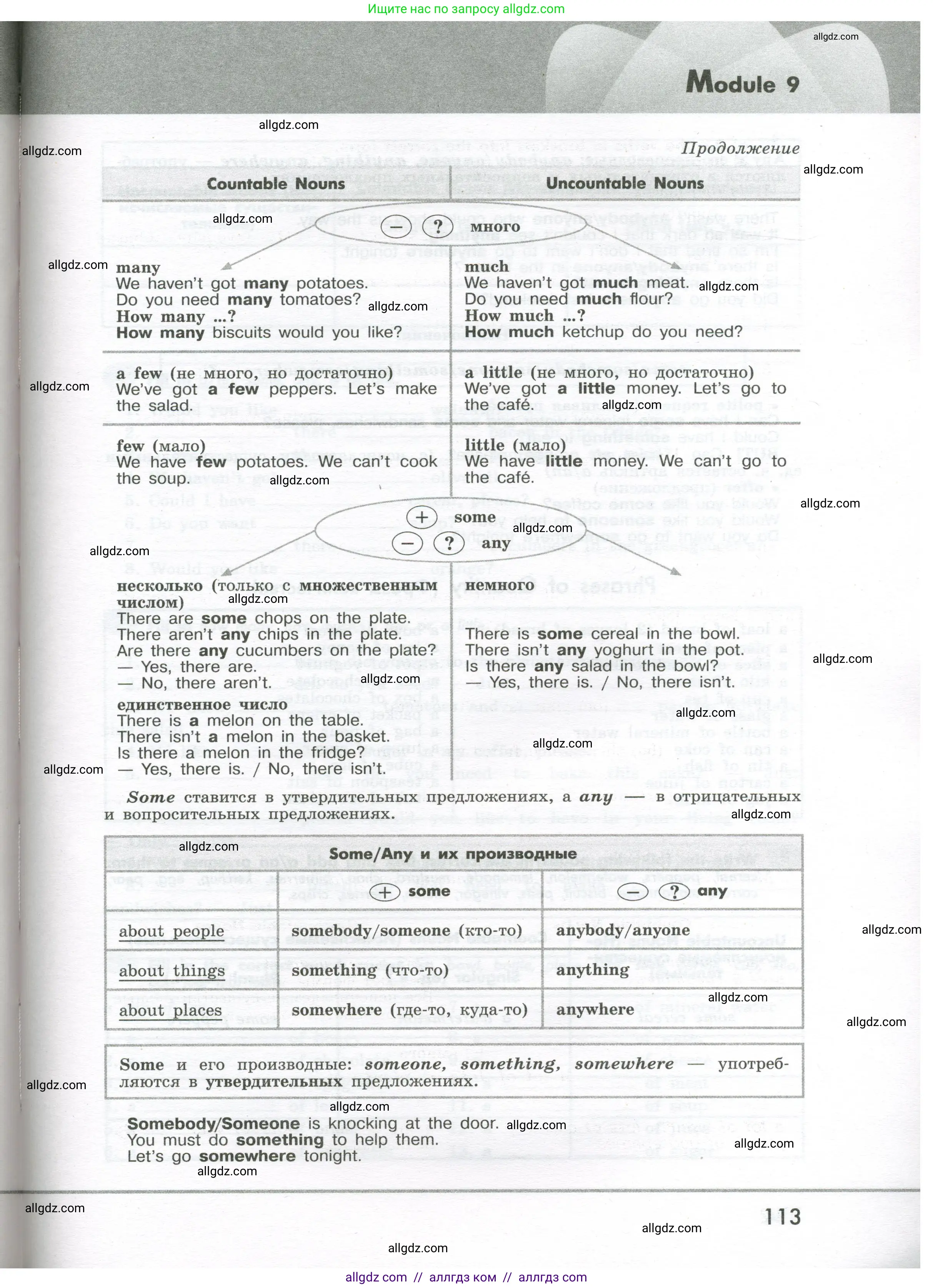 Английский язык (english), 7 класс Грамматический тренажёр, автор: Тимофеева Светлана Леонидовна, издательство Просвещение, Москва, 2023, красного цвета, страница 113