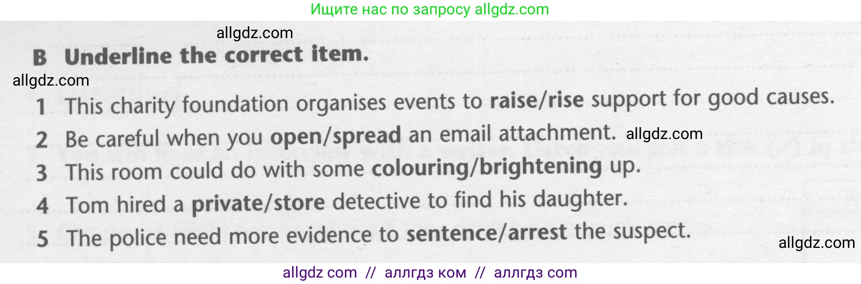 Английский язык (english), 7 класс контрольные задания (test booklet), авторы: Баранова Ксения Михайловна (Baranova Ksenia), Дули Дженни (Dooley Jenny), Мильруд Радислав Петрович (Millrood Radislav), Эванс Вирджиния (Evans Virginia), издательство Просвещение, Москва, 2023, серого цвета, страница 30, номер B, Условие 2023-2027