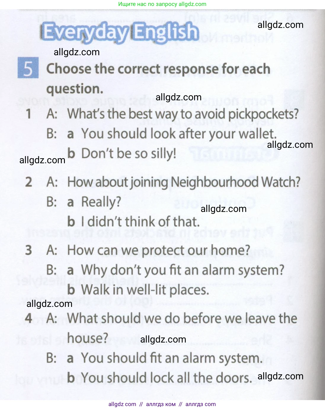 Английский язык (english), 7 класс Рабочая тетрадь (workbook), авторы: Ваулина Юлия Евгеньевна (Vaulina Julia), Дули Дженни (Dooley Jenny), Подоляко Ольга Евгеньевна (Podolyako Olga), Эванс Вирджиния (Evans Virginia), издательство Просвещение, Москва, 2023, красного цвета, страница 6, номер 5, Условие 2023-2027