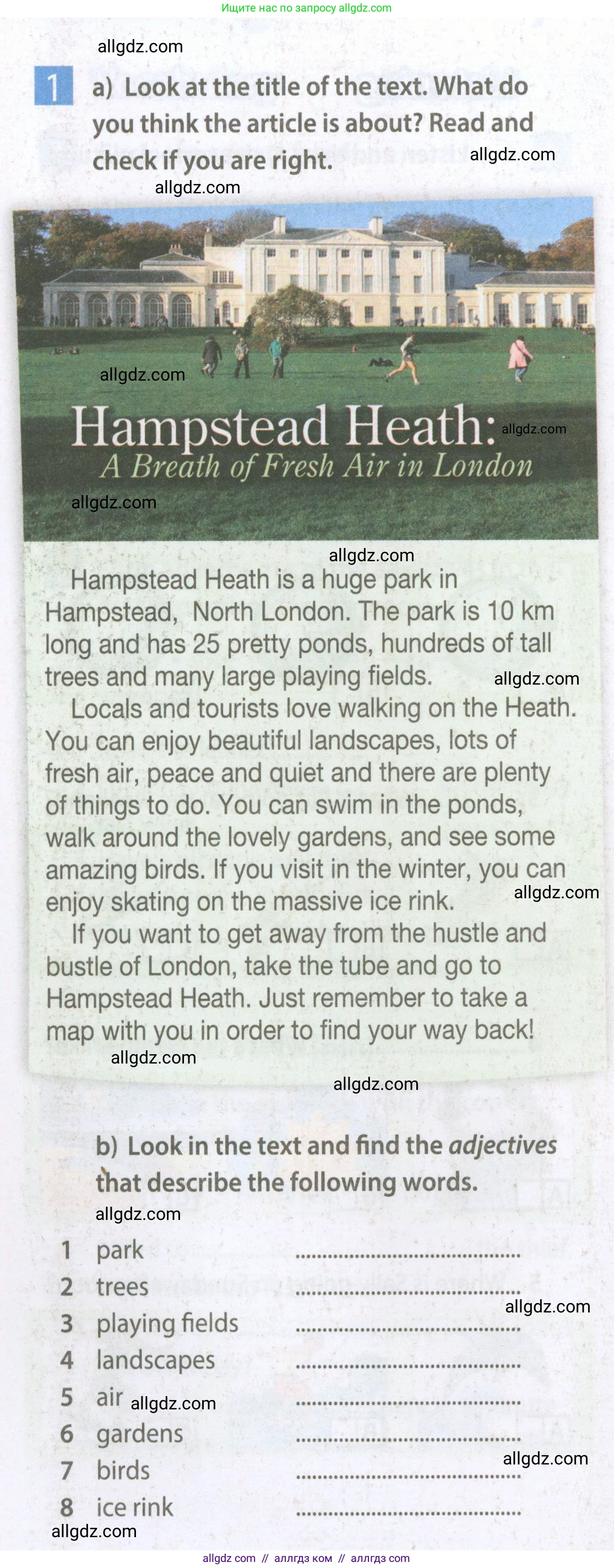 Английский язык (english), 7 класс Рабочая тетрадь (workbook), авторы: Ваулина Юлия Евгеньевна (Vaulina Julia), Дули Дженни (Dooley Jenny), Подоляко Ольга Евгеньевна (Podolyako Olga), Эванс Вирджиния (Evans Virginia), издательство Просвещение, Москва, 2023, красного цвета, страница 8, номер 1, Условие 2023-2027