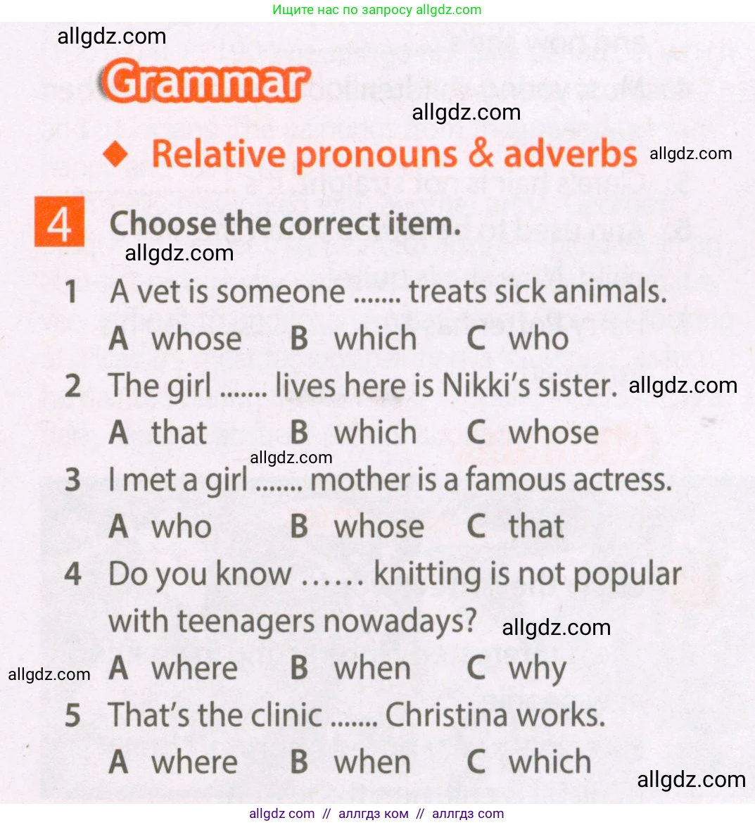 Английский язык (english), 7 класс Рабочая тетрадь (workbook), авторы: Ваулина Юлия Евгеньевна (Vaulina Julia), Дули Дженни (Dooley Jenny), Подоляко Ольга Евгеньевна (Podolyako Olga), Эванс Вирджиния (Evans Virginia), издательство Просвещение, Москва, 2023, красного цвета, страница 17, номер 4, Условие 2023-2027