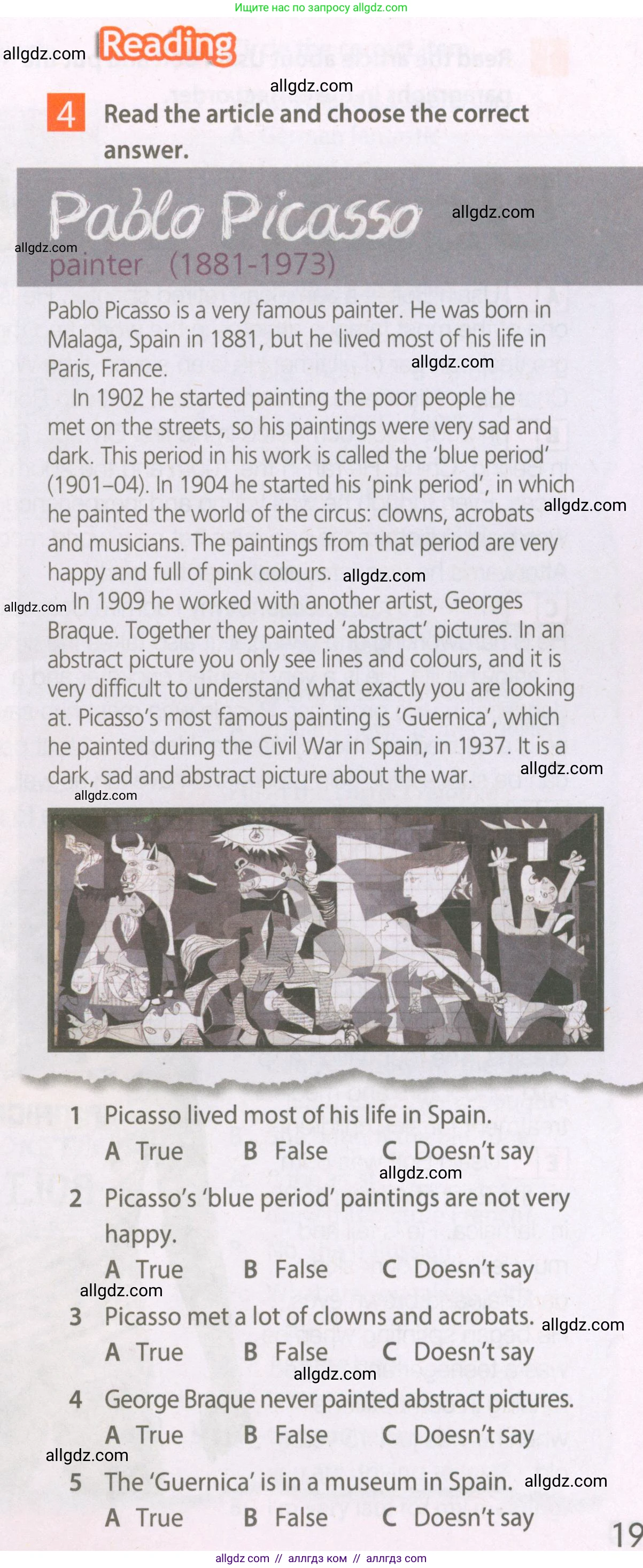 Английский язык (english), 7 класс Рабочая тетрадь (workbook), авторы: Ваулина Юлия Евгеньевна (Vaulina Julia), Дули Дженни (Dooley Jenny), Подоляко Ольга Евгеньевна (Podolyako Olga), Эванс Вирджиния (Evans Virginia), издательство Просвещение, Москва, 2023, красного цвета, страница 19, номер 4, Условие 2023-2027