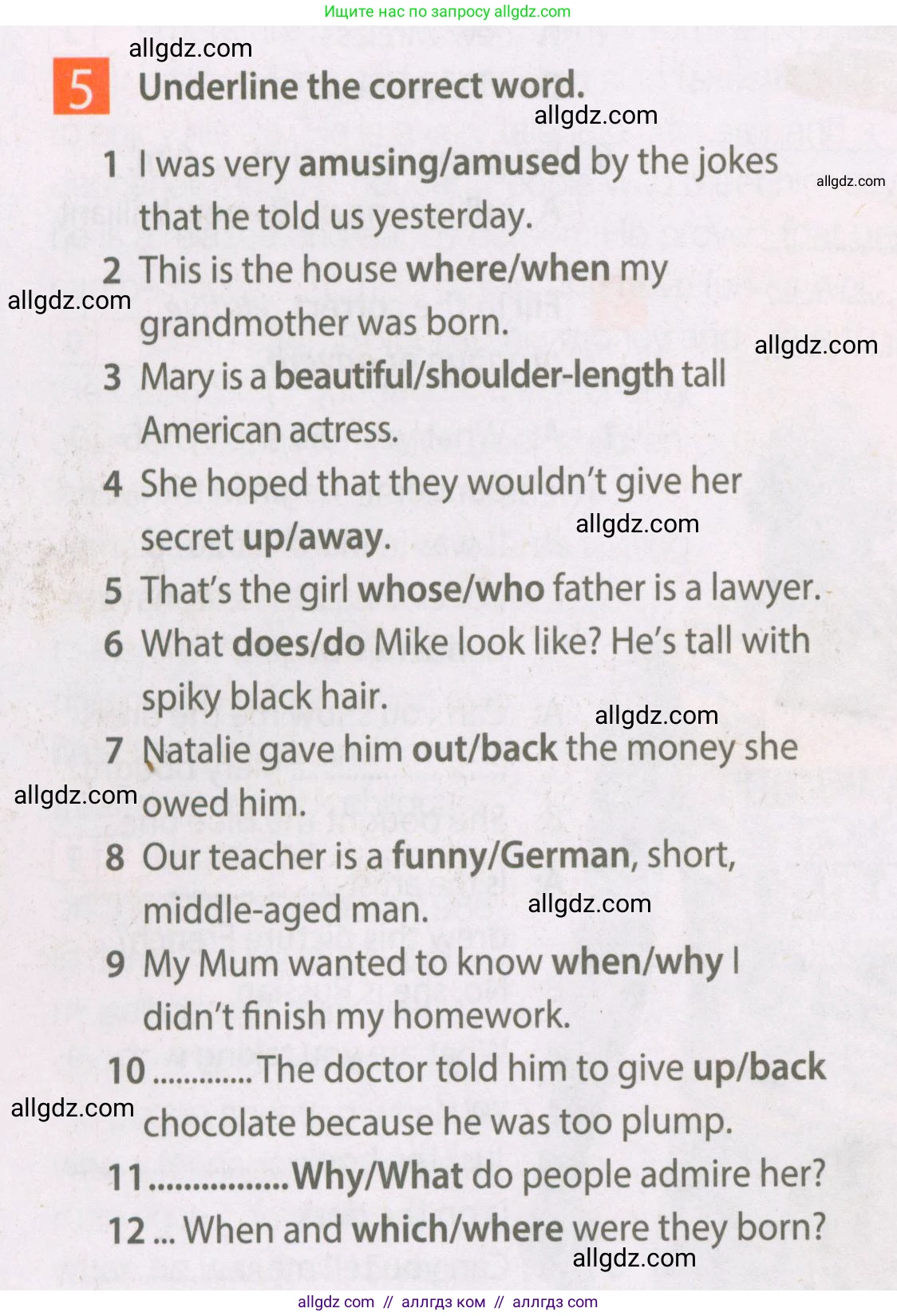 Английский язык (english), 7 класс Рабочая тетрадь (workbook), авторы: Ваулина Юлия Евгеньевна (Vaulina Julia), Дули Дженни (Dooley Jenny), Подоляко Ольга Евгеньевна (Podolyako Olga), Эванс Вирджиния (Evans Virginia), издательство Просвещение, Москва, 2023, красного цвета, страница 22, номер 5, Условие 2023-2027