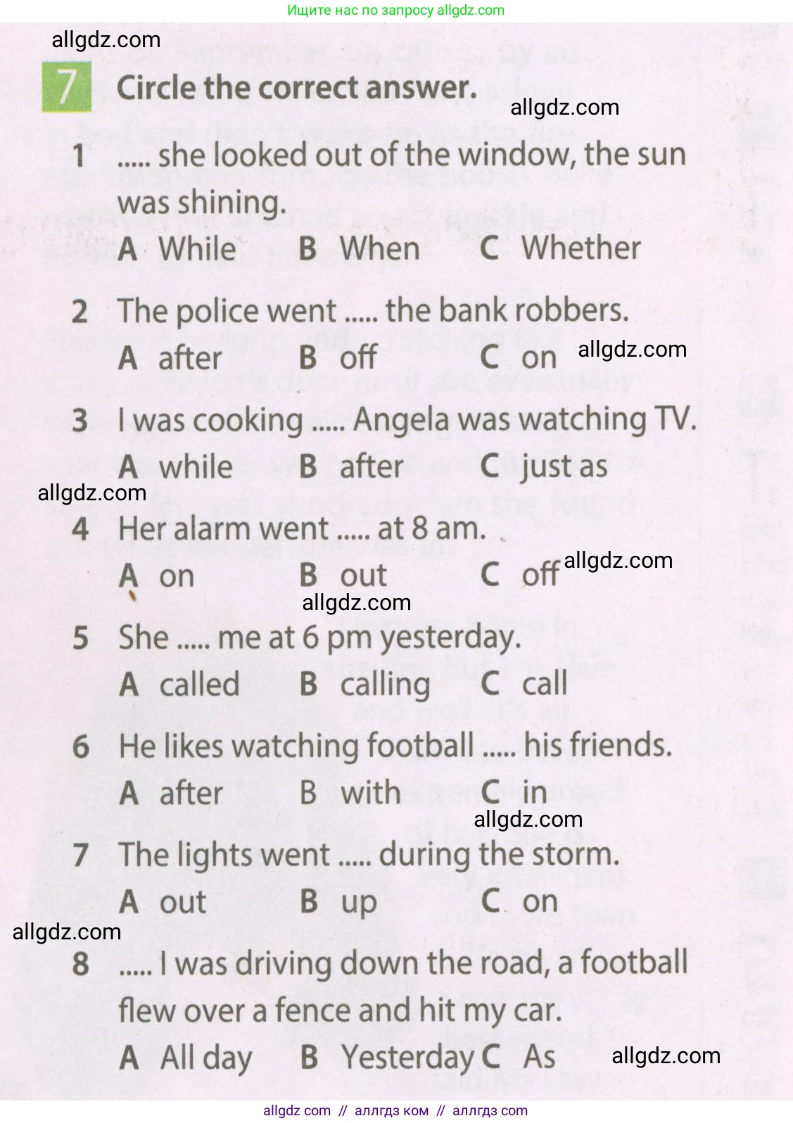 Английский язык (english), 7 класс Рабочая тетрадь (workbook), авторы: Ваулина Юлия Евгеньевна (Vaulina Julia), Дули Дженни (Dooley Jenny), Подоляко Ольга Евгеньевна (Podolyako Olga), Эванс Вирджиния (Evans Virginia), издательство Просвещение, Москва, 2023, красного цвета, страница 28, номер 7, Условие 2023-2027