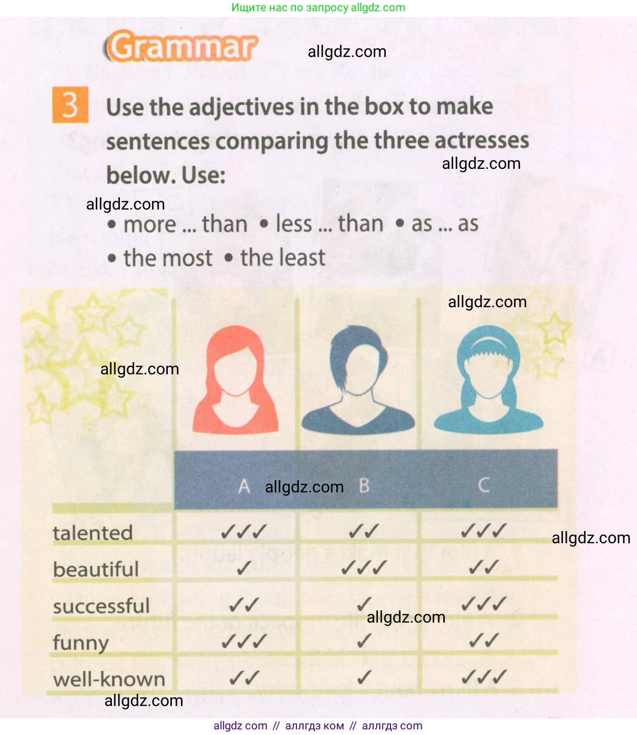 Английский язык (english), 7 класс Рабочая тетрадь (workbook), авторы: Ваулина Юлия Евгеньевна (Vaulina Julia), Дули Дженни (Dooley Jenny), Подоляко Ольга Евгеньевна (Podolyako Olga), Эванс Вирджиния (Evans Virginia), издательство Просвещение, Москва, 2023, красного цвета, страница 41, номер 3, Условие 2023-2027