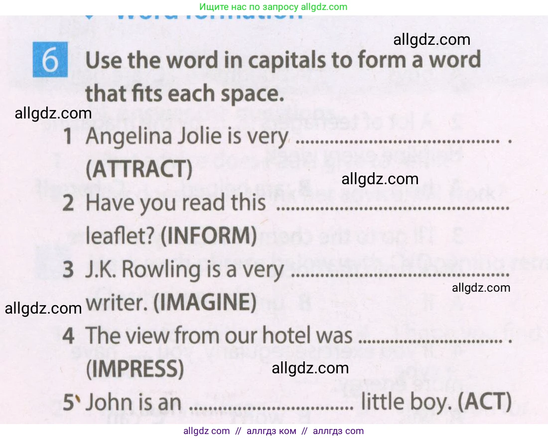 Английский язык (english), 7 класс Рабочая тетрадь (workbook), авторы: Ваулина Юлия Евгеньевна (Vaulina Julia), Дули Дженни (Dooley Jenny), Подоляко Ольга Евгеньевна (Podolyako Olga), Эванс Вирджиния (Evans Virginia), издательство Просвещение, Москва, 2023, красного цвета, страница 64, номер 6, Условие 2023-2027