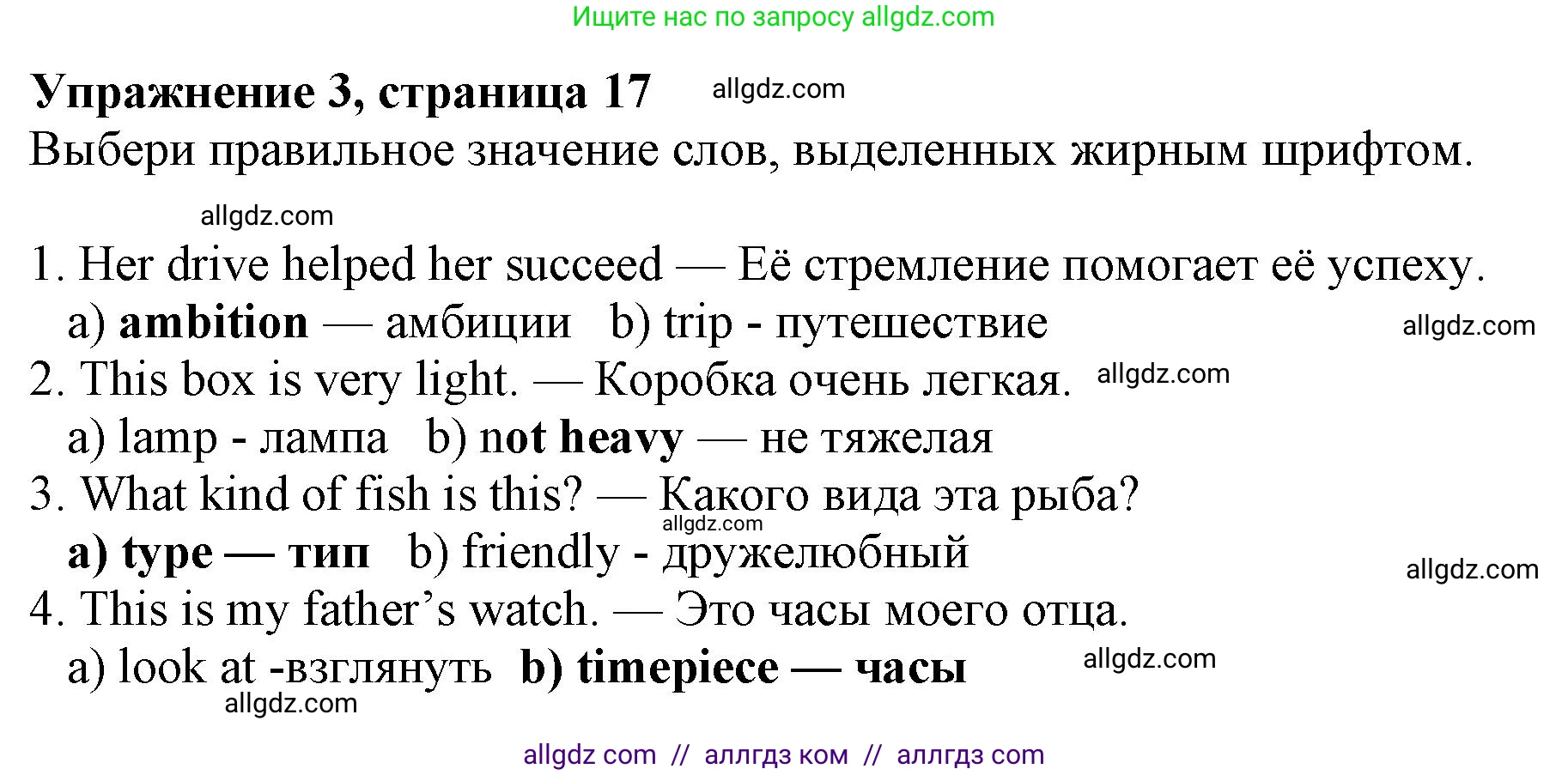 Английский язык (english), 7 класс Рабочая тетрадь (workbook), авторы: Ваулина Юлия Евгеньевна (Vaulina Julia), Дули Дженни (Dooley Jenny), Подоляко Ольга Евгеньевна (Podolyako Olga), Эванс Вирджиния (Evans Virginia), издательство Просвещение, Москва, 2023, красного цвета, страница 17, номер 3, Решение 1 (2023-2027)