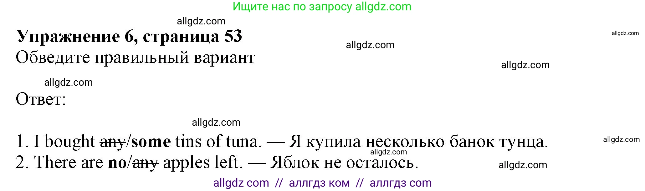 Английский язык (english), 7 класс Рабочая тетрадь (workbook), авторы: Ваулина Юлия Евгеньевна (Vaulina Julia), Дули Дженни (Dooley Jenny), Подоляко Ольга Евгеньевна (Podolyako Olga), Эванс Вирджиния (Evans Virginia), издательство Просвещение, Москва, 2023, красного цвета, страница 53, номер 6, Решение 1 (2023-2027)