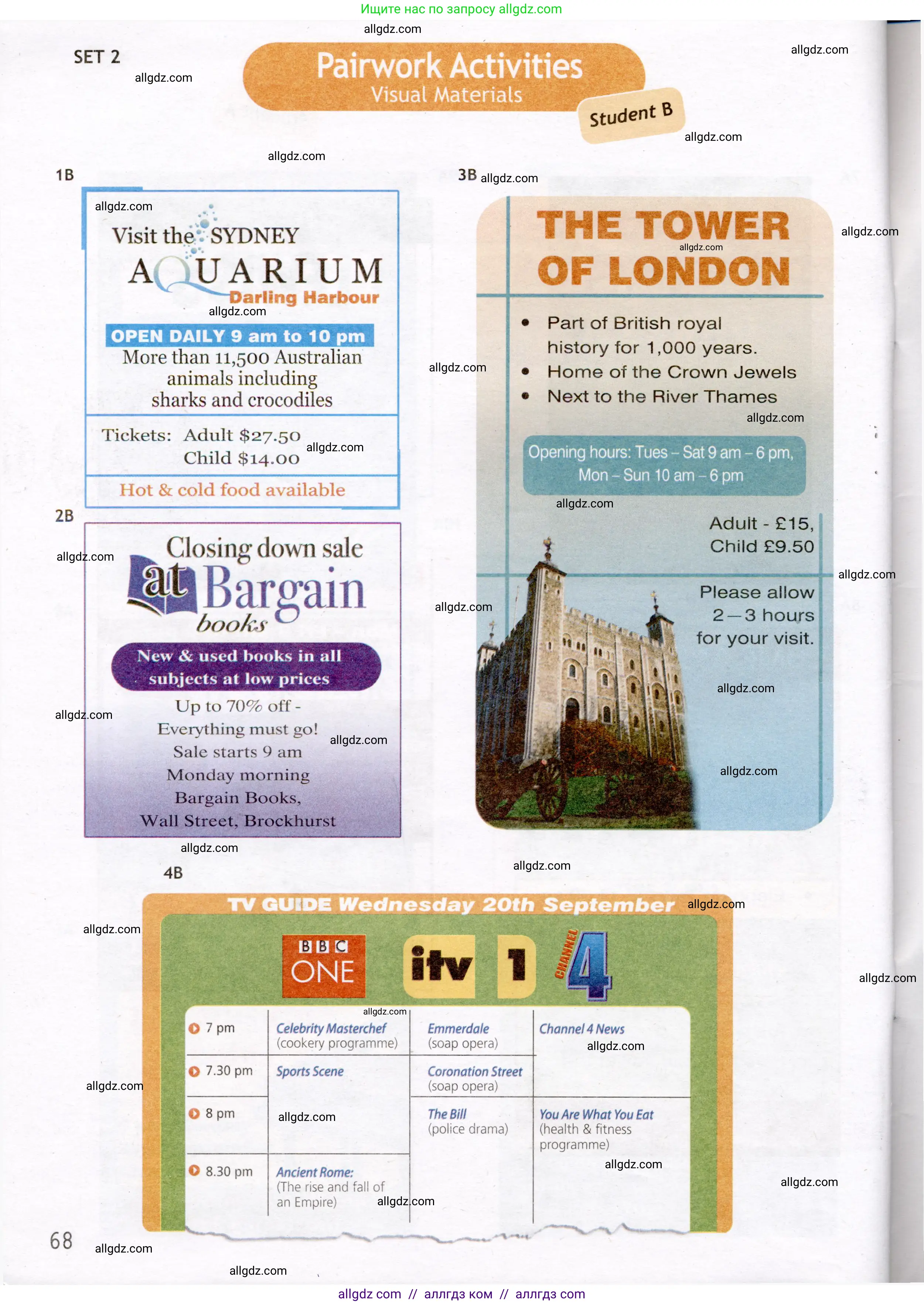 Английский язык (english), 7 класс Рабочая тетрадь (workbook), авторы: Ваулина Юлия Евгеньевна (Vaulina Julia), Дули Дженни (Dooley Jenny), Подоляко Ольга Евгеньевна (Podolyako Olga), Эванс Вирджиния (Evans Virginia), издательство Просвещение, Москва, 2023, красного цвета, страница 68