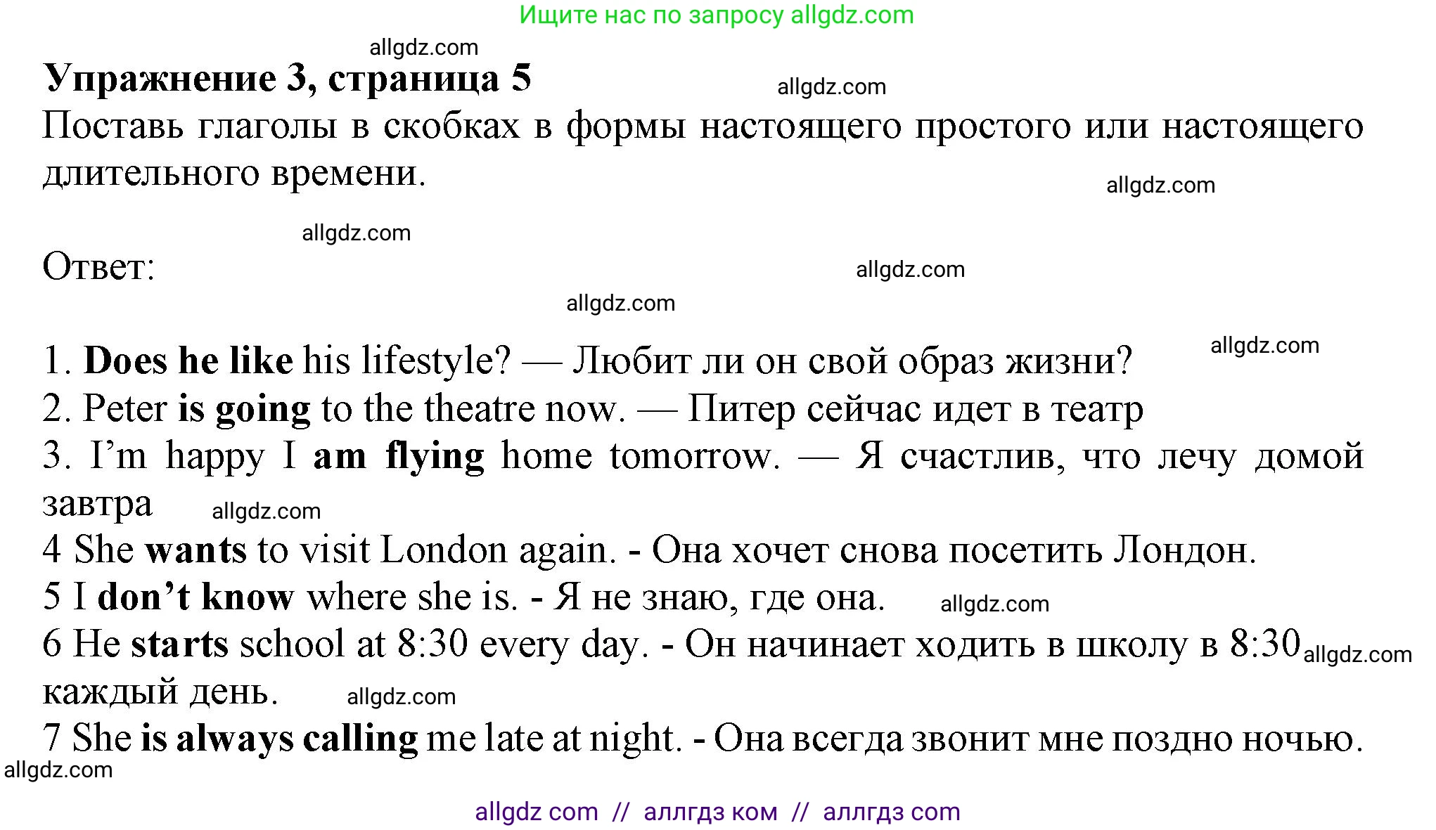 Английский язык (english), 7 класс Рабочая тетрадь (workbook), авторы: Ваулина Юлия Евгеньевна (Vaulina Julia), Дули Дженни (Dooley Jenny), Подоляко Ольга Евгеньевна (Podolyako Olga), Эванс Вирджиния (Evans Virginia), издательство Просвещение, Москва, 2023, красного цвета, страница 5, номер 3, Решение 1 (2019-2022)