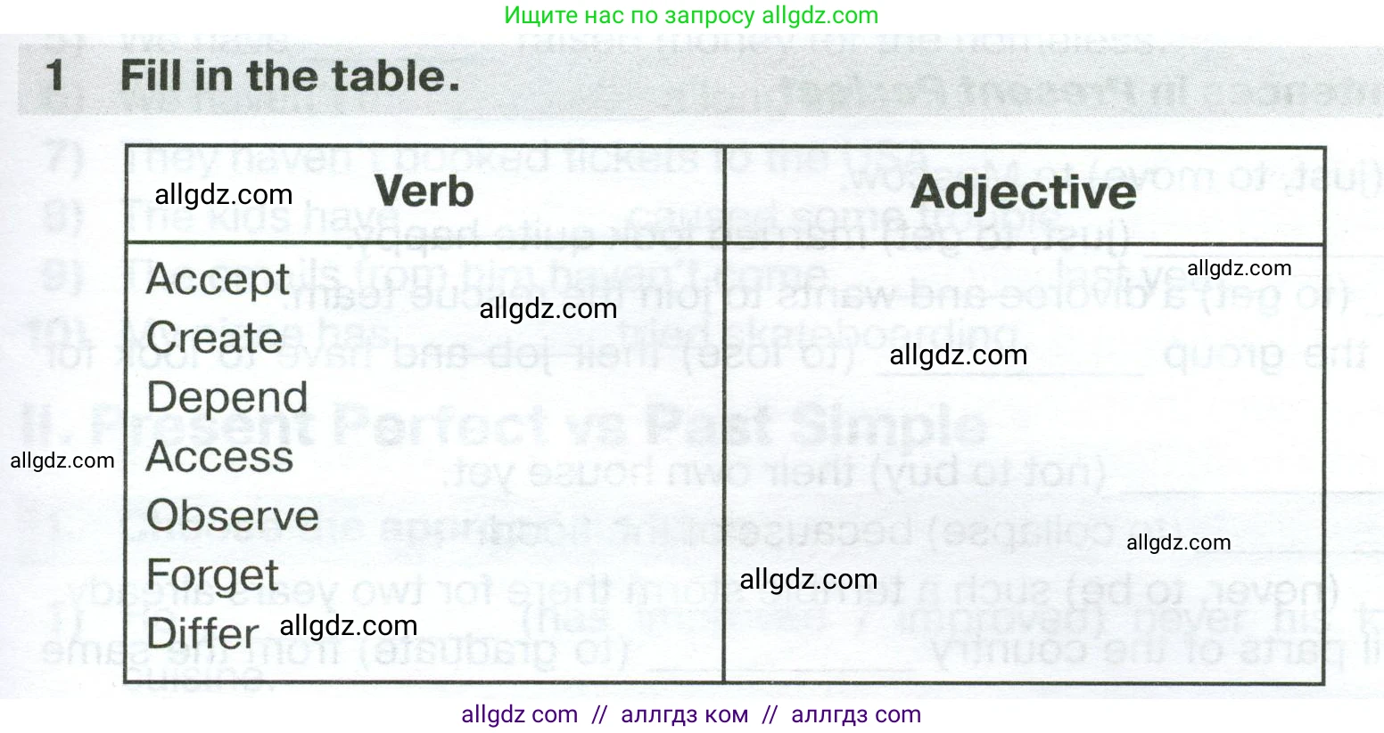 Английский язык (english), 7 класс сборник грамматических упражнений, автор: Смирнов Алексей Валерьевич, издательство Просвещение, Москва, 2023, белого цвета, страница 41, номер 1, Условие 2023-2027