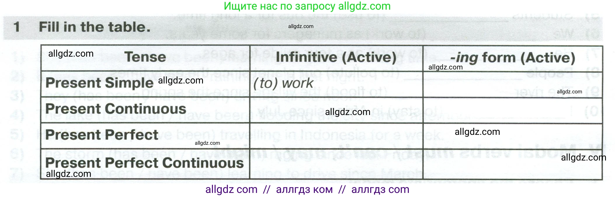 Английский язык (english), 7 класс сборник грамматических упражнений, автор: Смирнов Алексей Валерьевич, издательство Просвещение, Москва, 2023, белого цвета, страница 46, номер 1, Условие 2023-2027