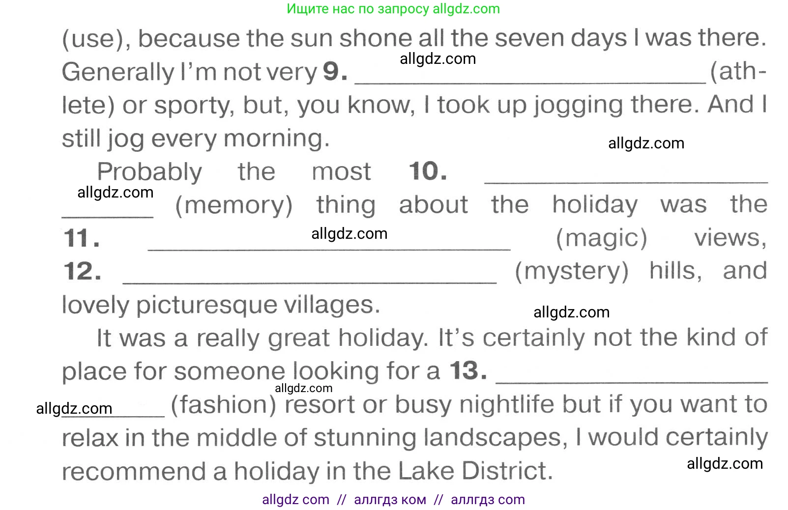 Английский язык (english), 7 класс Тренировочные упражнения в формате ОГЭ (ГИА), авторы: Комиссаров Константин Вячеславович, Кирдяева Ольга Ивановна, издательство Просвещение, Москва, 2019, белого цвета, страница 38, номер 8, Условие 2023-2027 (продолжение 2)