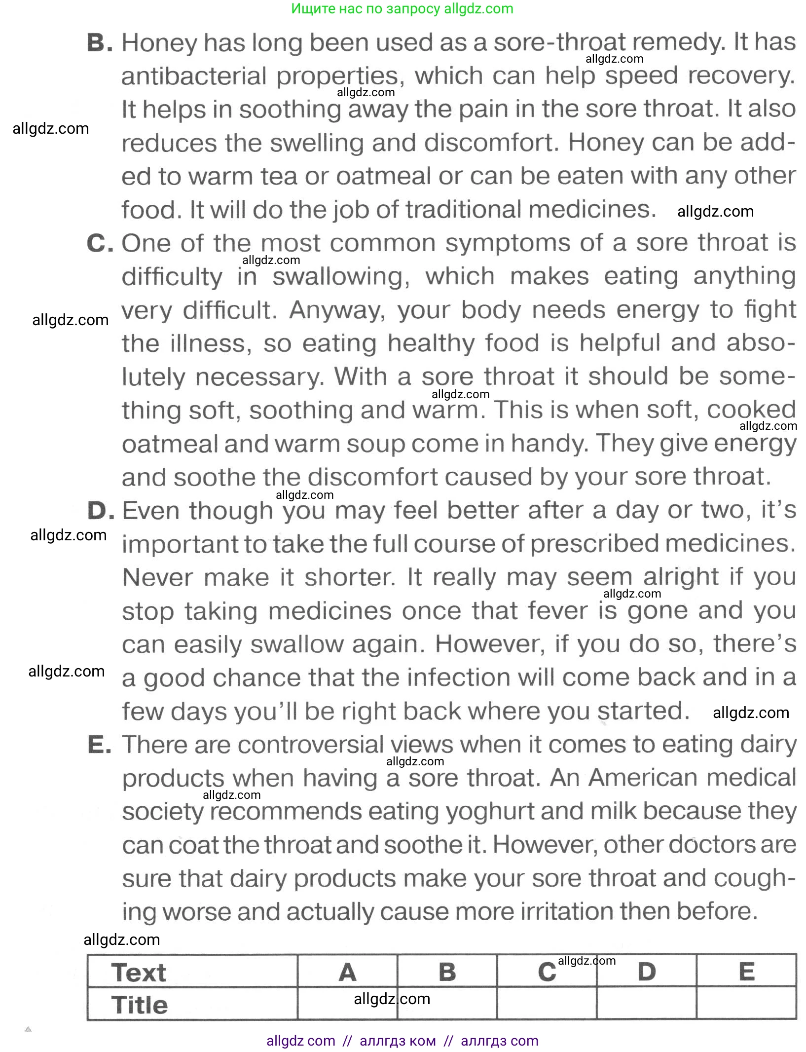 Английский язык (english), 7 класс Тренировочные упражнения в формате ОГЭ (ГИА), авторы: Комиссаров Константин Вячеславович, Кирдяева Ольга Ивановна, издательство Просвещение, Москва, 2019, белого цвета, страница 53, номер 1, Условие 2023-2027 (продолжение 2)