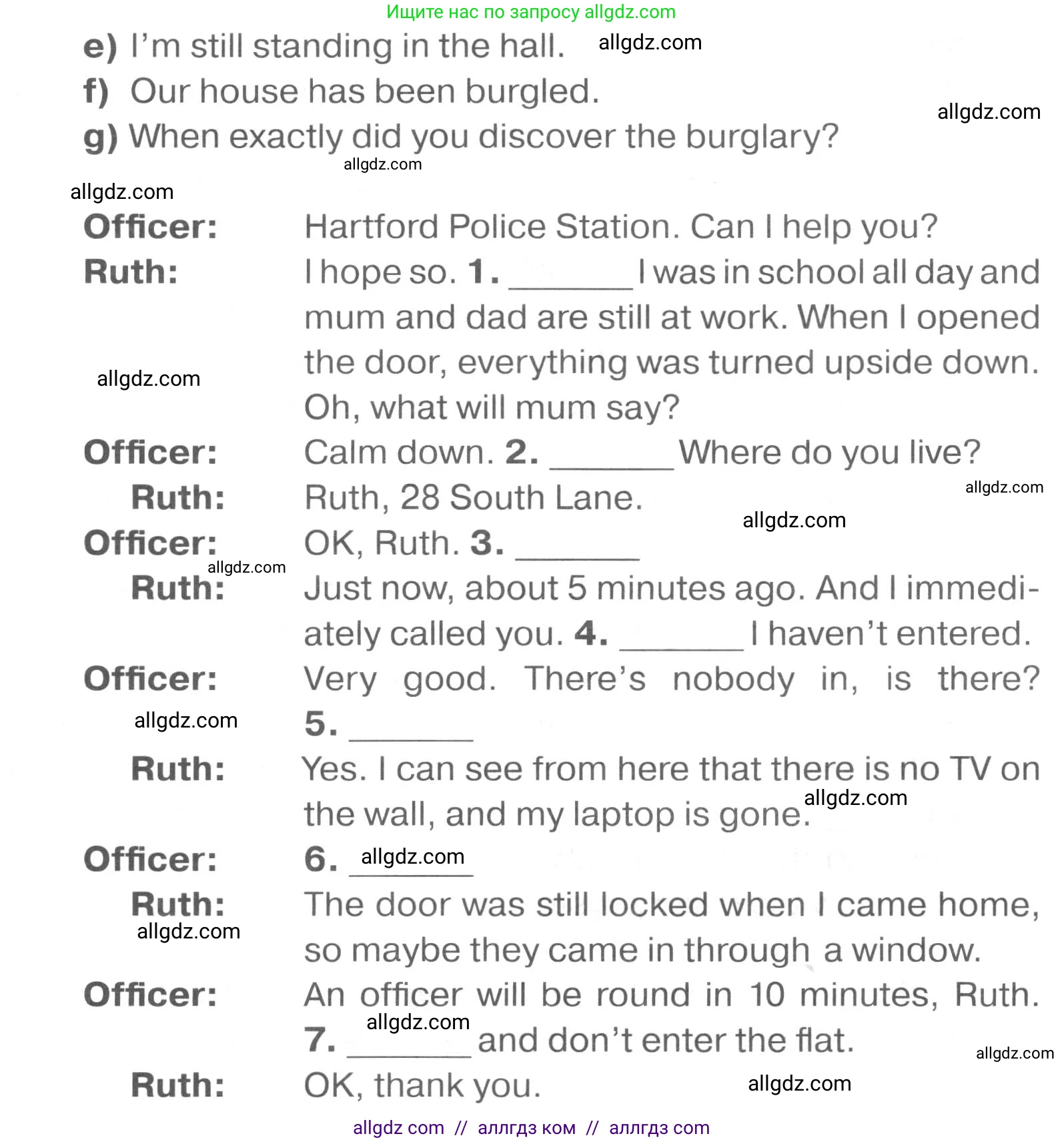 Английский язык (english), 7 класс Тренировочные упражнения в формате ОГЭ (ГИА), авторы: Комиссаров Константин Вячеславович, Кирдяева Ольга Ивановна, издательство Просвещение, Москва, 2019, белого цвета, страница 76, номер 4, Условие 2023-2027 (продолжение 2)