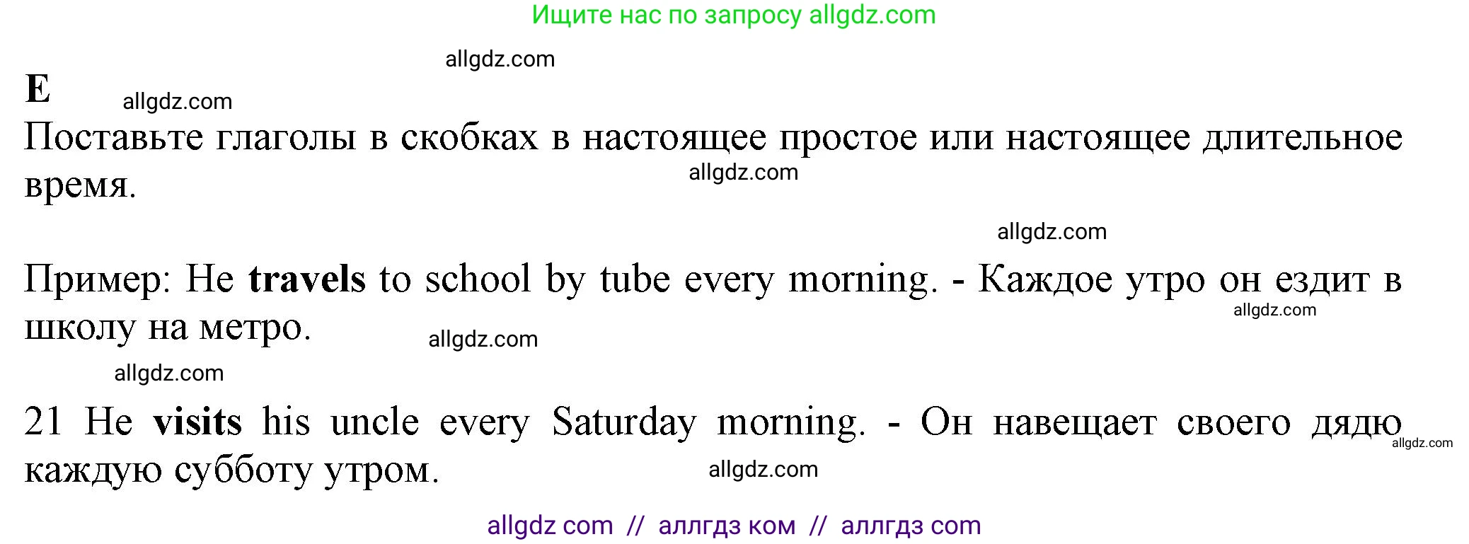 Английский язык (english), 7 класс контрольные задания (test booklet), авторы: Ваулина Юлия Евгеньевна (Vaulina Julia), Дули Дженни (Dooley Jenny), Подоляко Ольга Евгеньевна (Podolyako Olga), Эванс Вирджиния (Evans Virginia), издательство Просвещение, Москва, 2023, розового цвета, страница 10, номер E (21-30), Решение 1 (2023-2027)