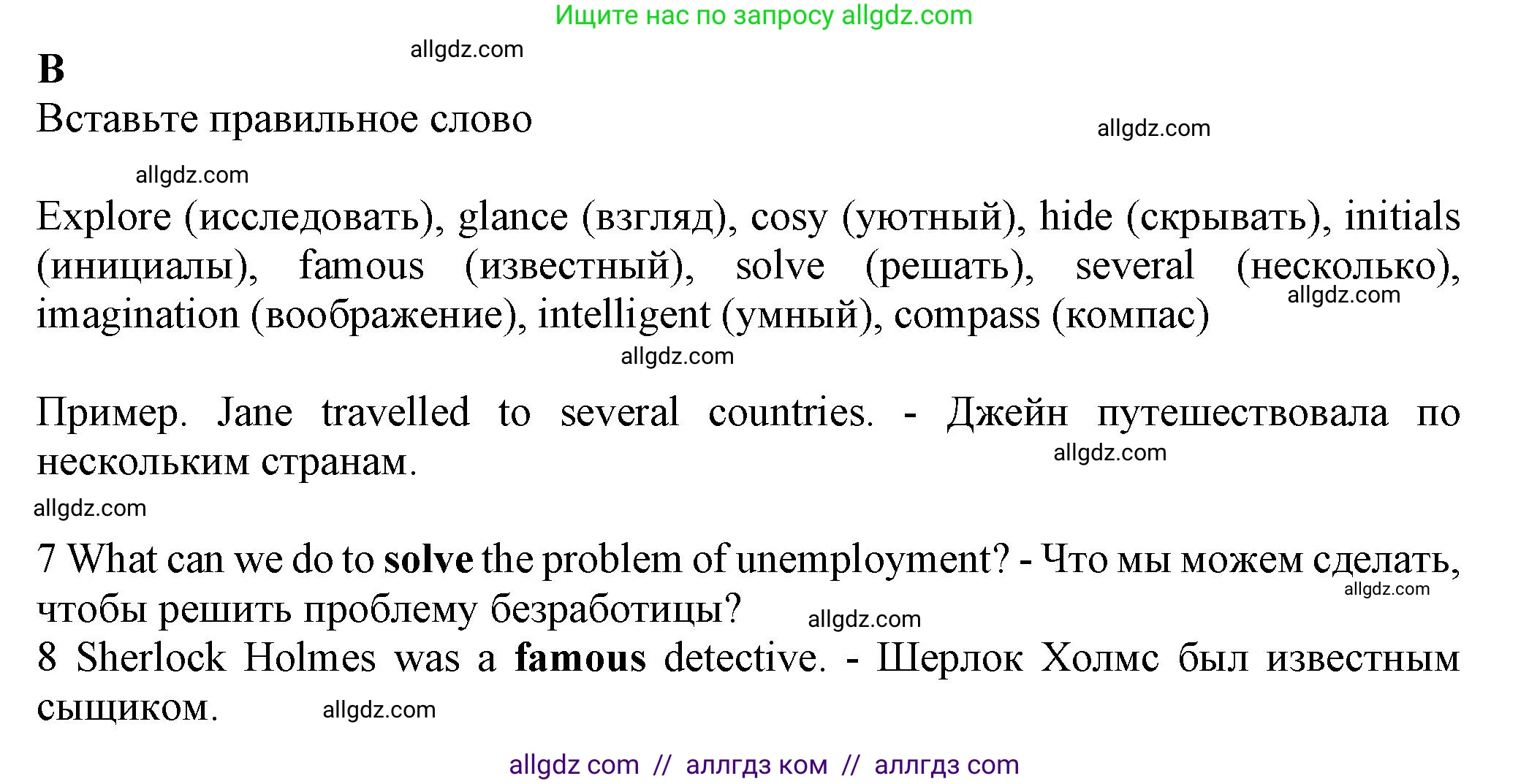 Английский язык (english), 7 класс контрольные задания (test booklet), авторы: Ваулина Юлия Евгеньевна (Vaulina Julia), Дули Дженни (Dooley Jenny), Подоляко Ольга Евгеньевна (Podolyako Olga), Эванс Вирджиния (Evans Virginia), издательство Просвещение, Москва, 2023, розового цвета, страница 13, номер B (7-16), Решение 1 (2023-2027)